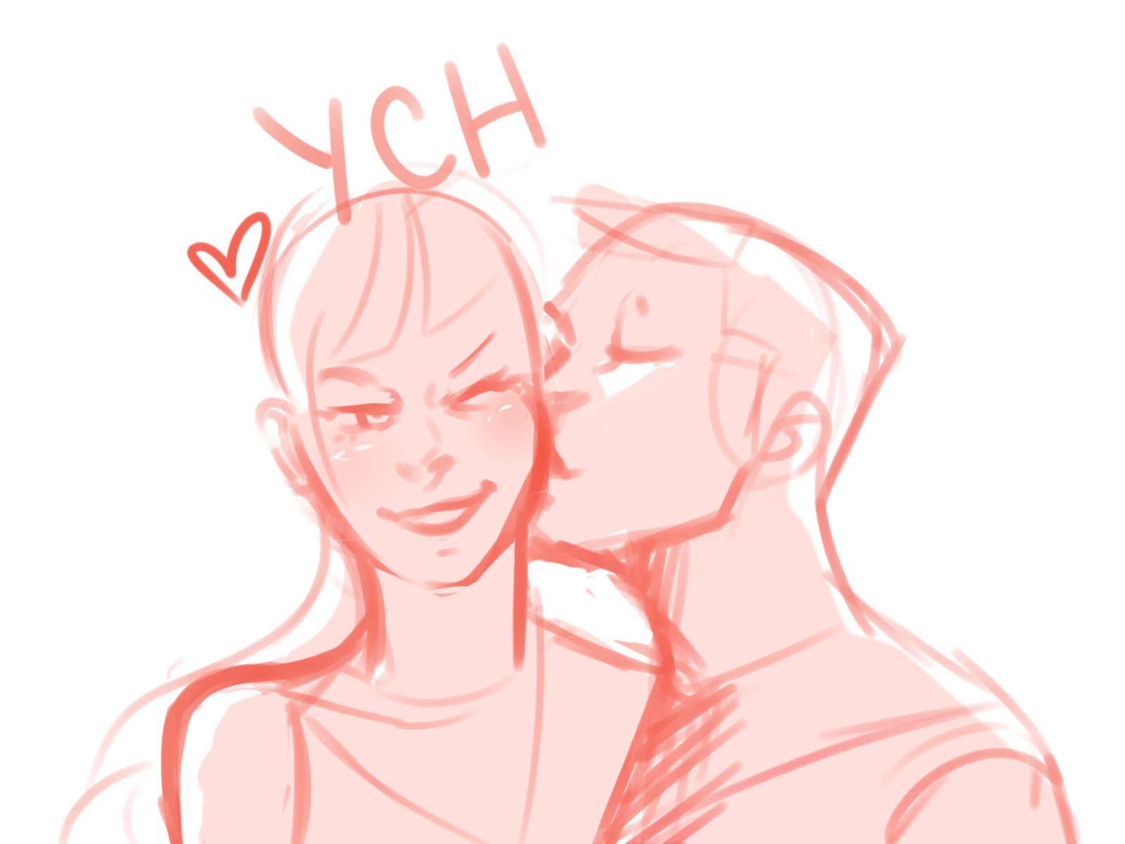 Kiss YCH - YCH.Commishes.