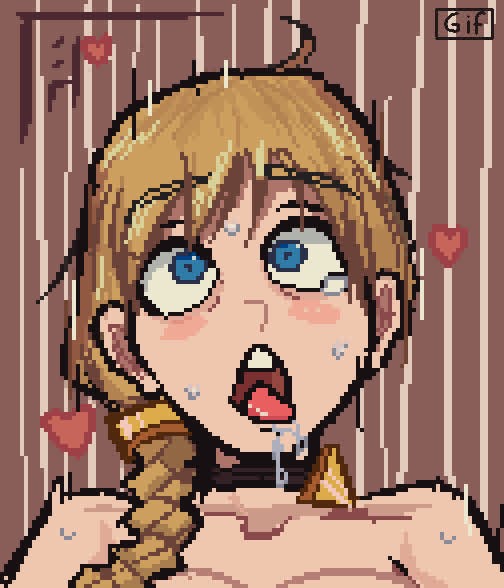 Pixel Ahegao slot 3 - YCH.Commishes.