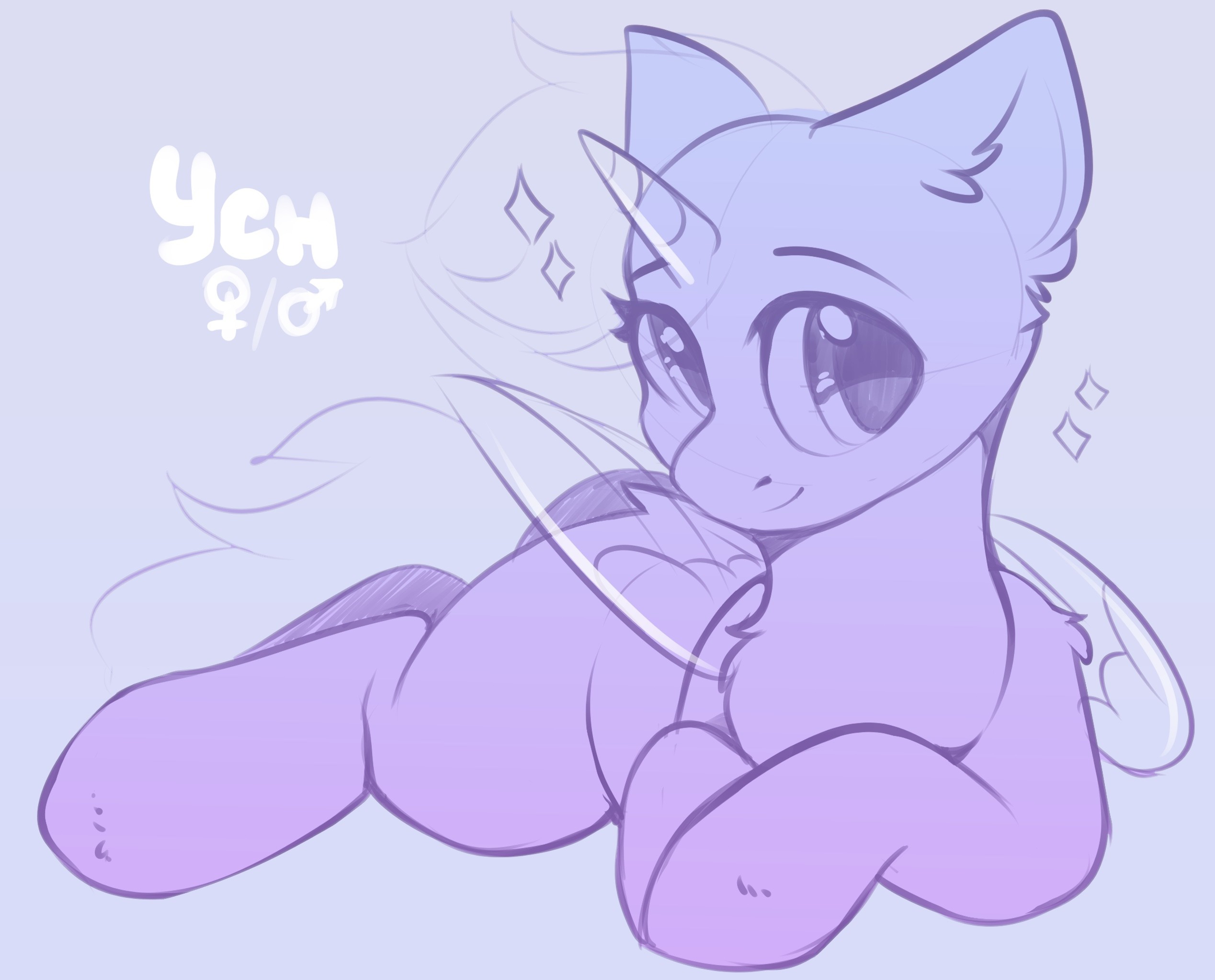 Cute YCH - YCH.Commishes.