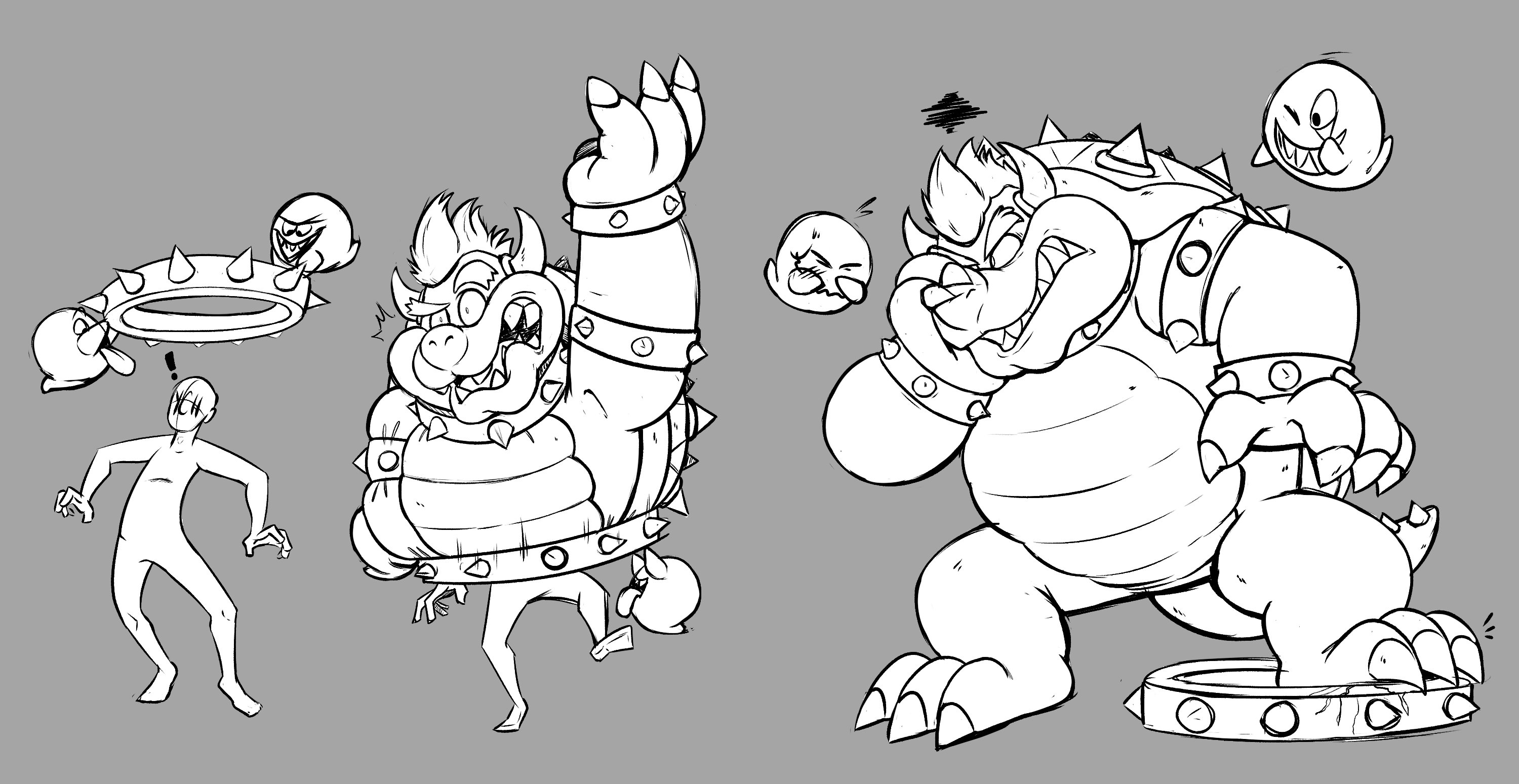 Bowser TF Hoop - YCH.Commishes.