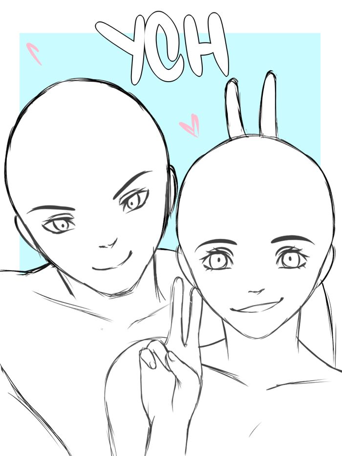 YCH | Couple Selfie - YCH.Commishes