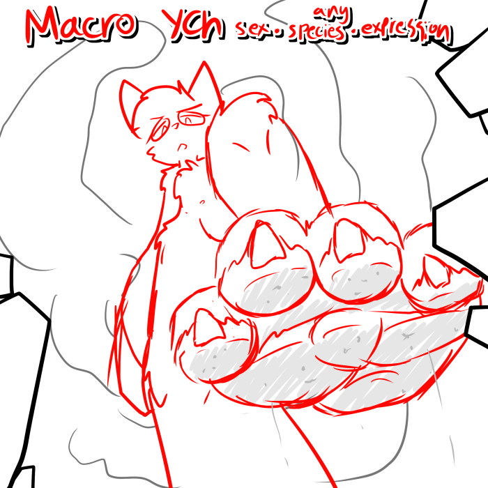 Incoming Macro Ych Ych Commishes A bunch of white thumbs on the homepage makes it look sterile and uninviting, adding a soft color to your piece will let. incoming macro ych ych commishes